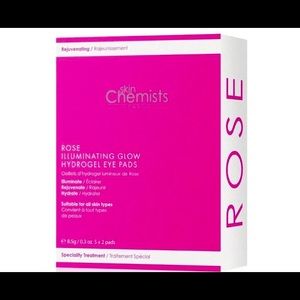 skin chemists Rose Hydrogel Eye Pads 🌹